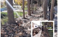 عملیات بهسازی و بازسازی پارک شهدای گمنام آغاز شد