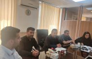 جلسه بررسی عملکرد ۳ ماهه حوزه شهرسازی شهرداری پیشوا