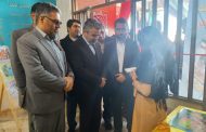 بازدید فرماندار و شهردار از نمایشگاه مدرسه خاتم الانبیا خورشید هشتم